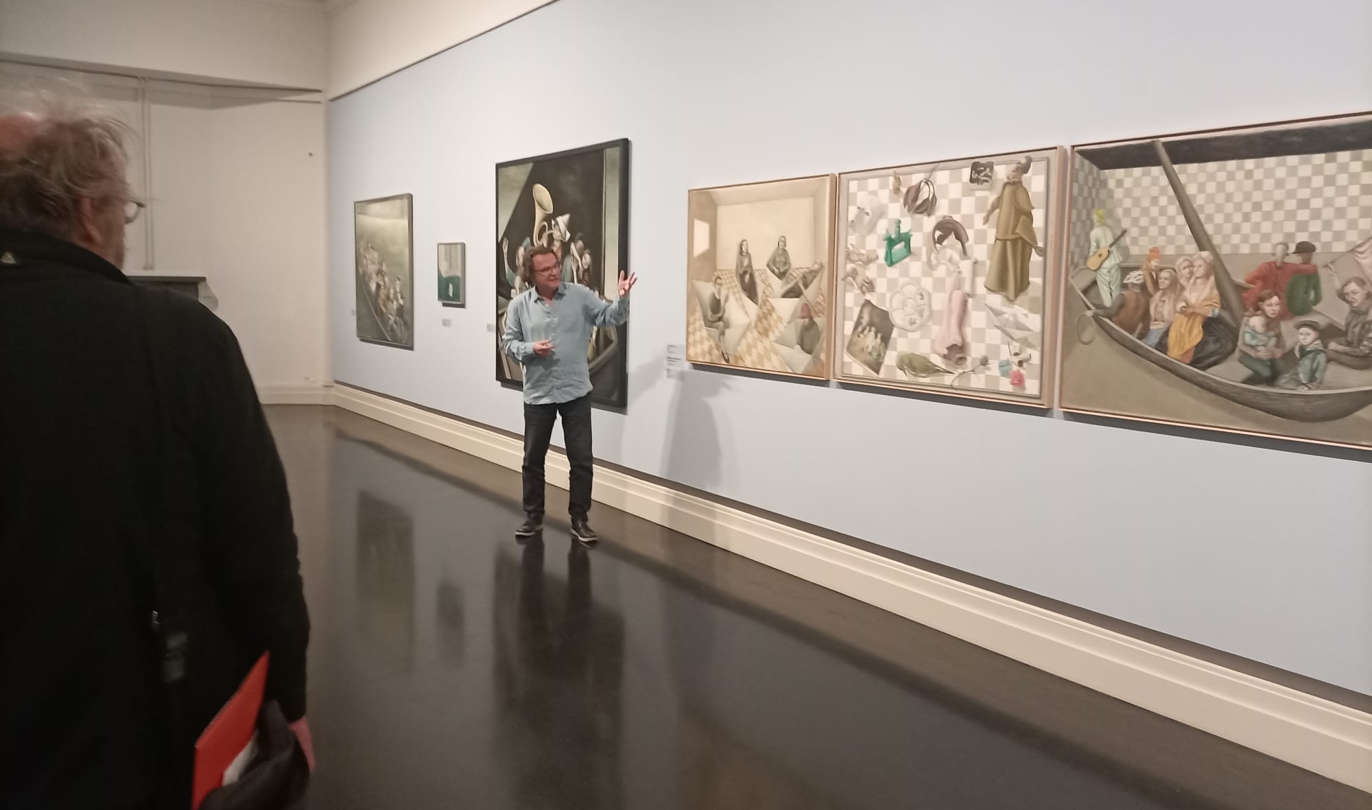Ausstellung Doris Ziegler &raquo;In den Booten&laquo;